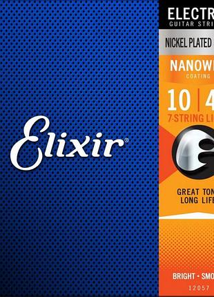 Струни для електрогітар elixir el nw l 7
