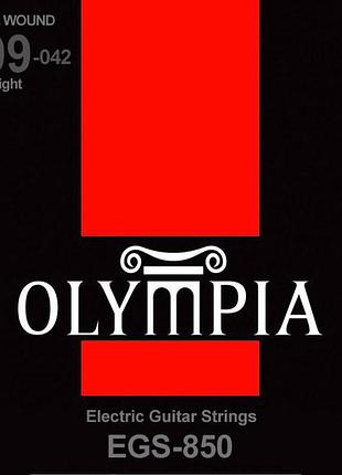 Струни для електрогітари olympia egs850