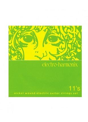 Струни для електрогітар electro-harmonix nickel 11