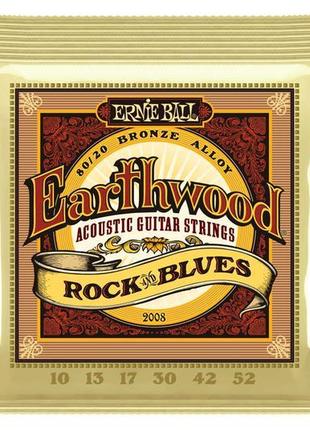 Струни для акустичних гітар ernie ball p02008