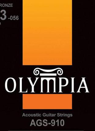 Струни для акустичної гітари olympia ags910