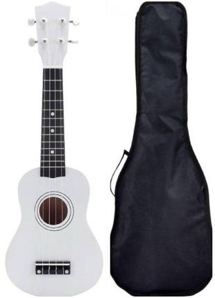 Укулеле сопрано kaspar mk1wt + (чохол, медіатор,струни)