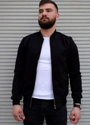 Чоловічий бомбер із кашеміру якісний і стильний весна-осінь.бо...