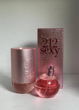 Парфюмированная вода carolina herrera 212 sexy (женщины)