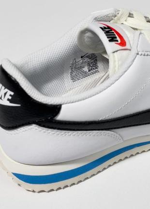 Кроссовки nike cortez white2 фото