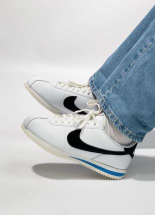 Кроссовки nike cortez white8 фото