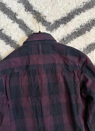 Рубашка овершот  g-star raw plaid denim overshot4 фото