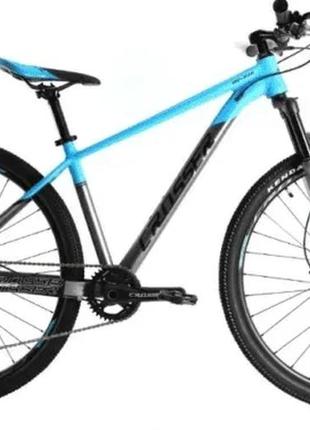 Велосипед crosser 27.5″ мт-036  рама 15.5 (2*9), блакитний blue