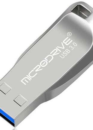 Usb накопичувач microdrive usb 3.0 64gb (us064g) світло-сірий