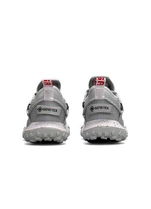 Мужские кроссовки серые nike acg mountain fly low gray4 фото