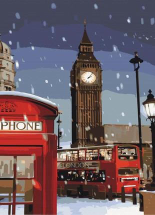Картина за номерами "зима в лондоні", "bs28726", 40x50 см2 фото