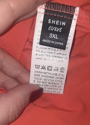 Платье shein, размер 58-60 (арт1870)6 фото