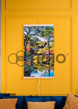 Настенный обогреватель-картина японский сад  тм трио2 фото