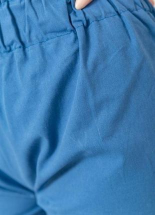 Шорти жіночі класичні з манжетом, колір джинс, розмір s-m, 214...5 фото