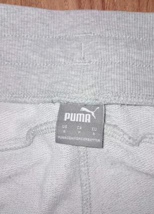 Мужские серые спортивные штаны puma оригинал9 фото