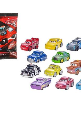 Машинки "тачки 3" mini racers mattel fbg74 (24шт)