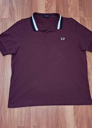 Мужская футболка поло fred perry большой размер