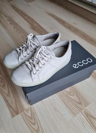 Кожаные кеды ecco❤️‍🔥