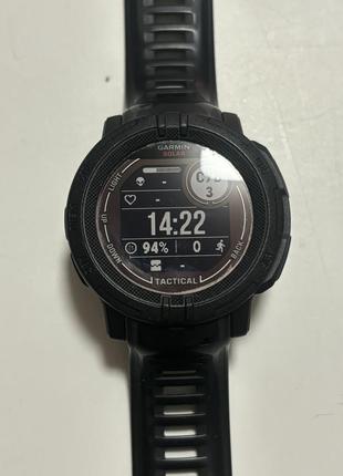 Смарт-часы garmin instinct 2x solar graphite1 фото