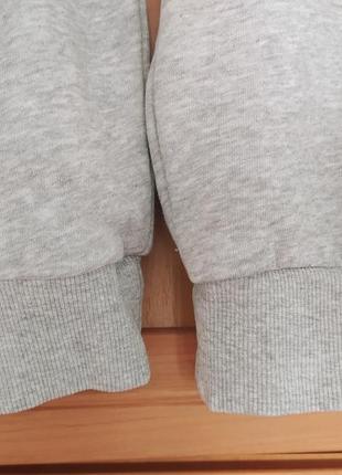 Спортивные штаны женские puma amplified светло-серые8 фото