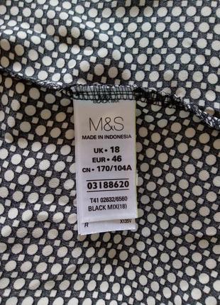 Нарядная коллекционная блуза, m&s, р. 18/3xl6 фото