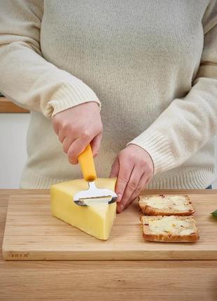 Лопатка для сиру ikea uppfylld 17 см  жовтий4 фото