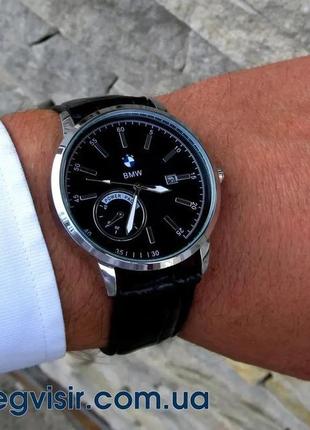Суперкрутий кварцовий чоловічий наручний годинник bmw 2 кольори2 фото