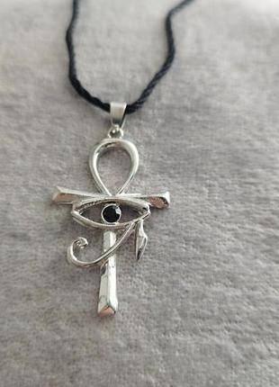 Кулон єгипетський хрест життя "anch" анкх та єгипетське око го...