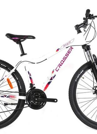 Велосипед crosser angel 24" рама 13 белый white