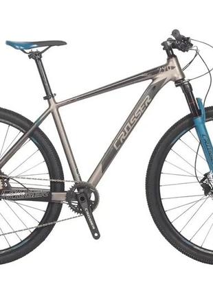 Велосипед crosser solo 29" рама 19 (1*12) ltwoo+shimano синій blue1 фото