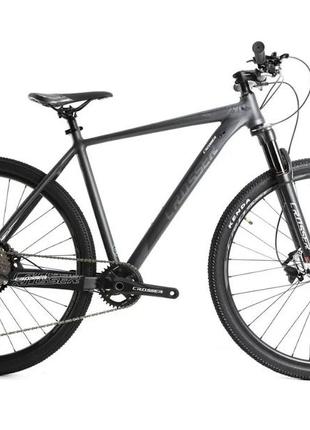 Велосипед crosser solo 29" рама 19 (1*12) ltwoo+shimano чорний black