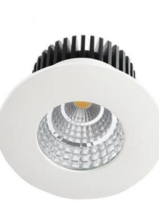 Врізний ip65 led світильник gabriel 6w ip65 horoz electric білий