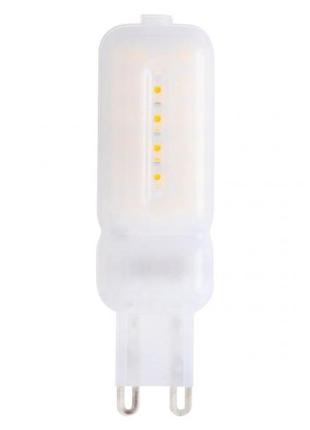 Cвітлодіодна лампа g9 3w 2700к deco-3 horoz