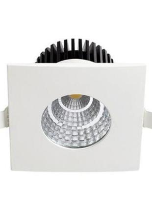 Врізний ip65 led світильник jessica 6w ip65 horoz electric білий