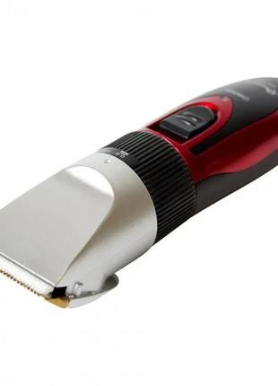 Професійна машинка для стрижки волосся gemei gm-550 з двома акумуляторами