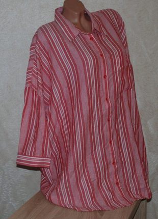 Блуза принтована бренду nutmeg
/100%хлопок/сосудистый крой/4 фото