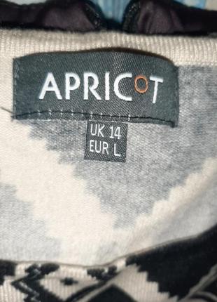 Сукня геометричний принт текстиль по фігурі бренд apricot6 фото