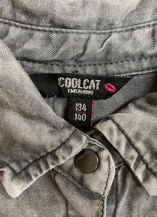 Оригинальна стильна сорочка coolcat, р.134-140, рубашка4 фото