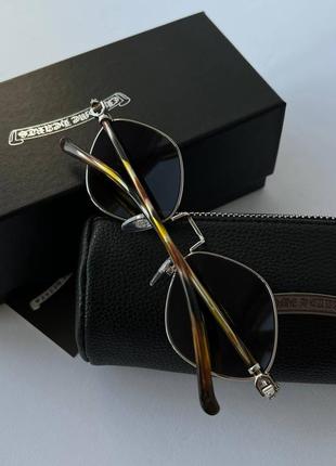 Брендовые очки в стиле chrome hearts💖🔥люкс7 фото