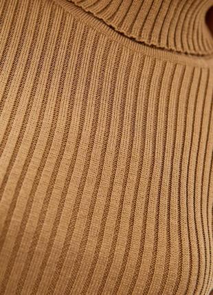 Костюм з блузки і спідниці колір кемел6 фото