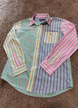 Рубашка polo ralph lauren multicolor l1 фото