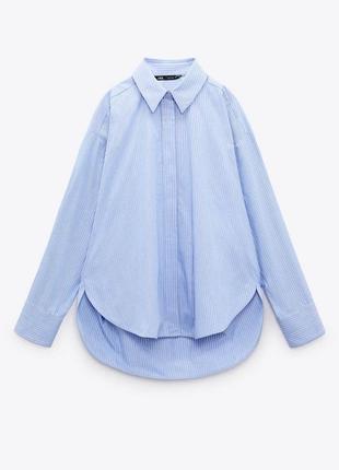 Сорочка в смужку zara