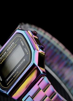 Casio a168 разноцветные унисекс3 фото