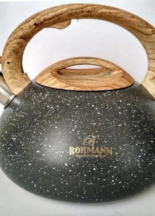 Чайник зі свистком bohmann bh 9935 3 л