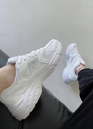 New balance 530 white8 фото