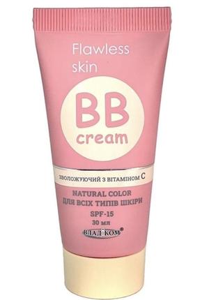 Зволожуючий bb-крем владіком flawless skin для всіх типів шкіри 30 мл