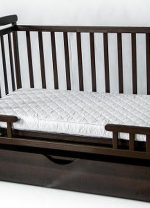 Дитяче ліжко трансформер човник ваніль дитячий сон7 фото