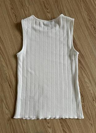 Стильний  топ,майка в рубчик  topshop2 фото