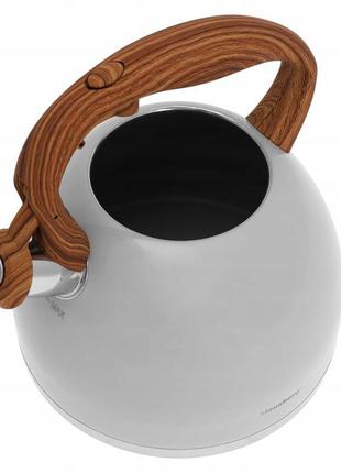 Чайник зі свистком klausberg kb-7451 3 л.2 фото