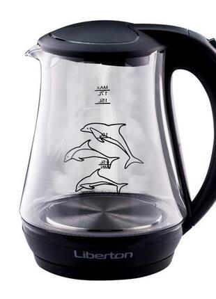 Електрочайник liberton lek-1751 black